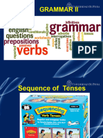 CHAPTER 7 Sequence of Tenses - Grammar II