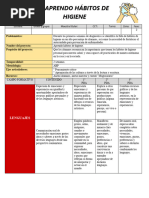 Aprendo Hábitos de Higiene