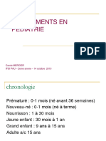 Médicaments en Pediatrie.