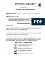 Tema Ii - Nociones Basicas de Microeconomia