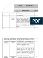 Lot-1 CR&DI (Complete Machinery) - Revised