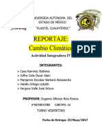 Cambio Climatico