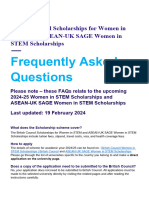 Faqs Women in Stem 2024-25