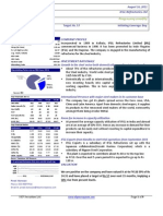 IFGL Refractories LTD: Progressing Steadily