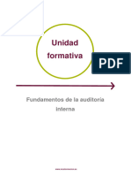 Unidad 2. Fundamentos de La Auditoria Interna