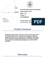 Automated Sleep Stage Classification Using Machine Learning Techniques