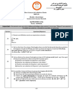 Examen Atomistique - SN - 09 Déc 2019 - A4 - Final