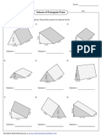 8.4 Volume of Triangular Prisms