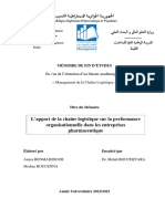 L'Apport de La Chaîne Logistique Sur La Performance