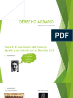 Derecho Agrario