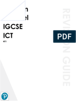 Edexcel IGCSE ICT 4IT1 Revision Notes