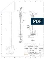 AC0102 Plan D'assemblage Poteau 10m Avec Jube 1.5m Lydec