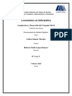 Licenciatura en Informática: Arquitectura y Desarrollo Del Computo Móvil