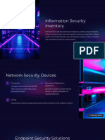 Information Security Inventory