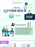 Gerencia Prospectiva y Estrategia: Matriz