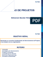 FGV Gestão de Projetos Edmarson Janeiro 2023 SLIDES