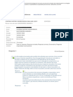 Controle Motor e Neurociências - Questionário II