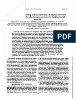 Wallace Et Al 1979 Disk Diffusion Testing of Susceptibility of Mycobacterium Fortuitum and Mycobacterium Chelonei To