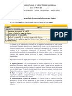 Guía 3 - Guía de Autoaprendizaje de Seguridad Alimentaria e Higiene