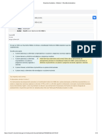 Exercício Avaliativo - Módulo 1 - Revisão Da Tentativa