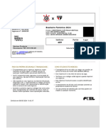 Impressão - Ingressos Coringao