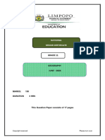 GEOG Grade 11 Mid-Year Exam 2024 QP - 053140