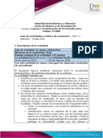 Guia de Actividades y Rúbrica de Evaluación - Paso 5 - Reflexión - Prueba Final