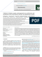 3-Methyl-4,5-Dihydro-Oxepine, Polyoxygenated Seco-Cyclohexenes and Cyclohexenes From Uvaria Flexuosa and Their Anti-Inflammatory Activity