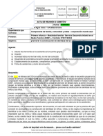 Acta de Encuentro Grupal Plan de 17 Prac. Febrero