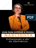 E-Book Como Superar Narcisista Lidando Com A Abstinência - Carla Severo