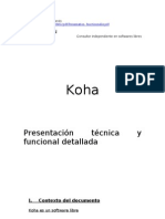 Koha Funcionalidad