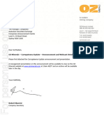 OZ Minerals Carrapateena - Upgrade