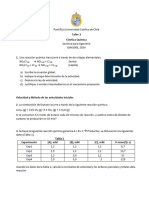 TALLER 3 - Cinética Química 2024-1 III