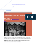 Best Latin Jazz