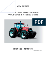 Case IH Maxxum Calibration, Configuration, Fault Code & H-Menu Guide