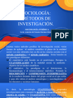 Métodos de Investigación de La Sociología Jurídica.