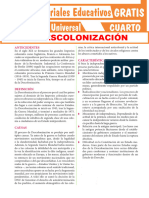 Ficha para Estudiar La Descolonizaciòn