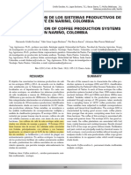 Caracterizacion de Sistmas Productivos de Café Colombia Escobar 2016 Asociación