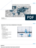 Presentation - Introduction To Smart Sensor and Digitalisation in Pneumatics