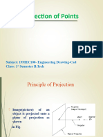 Projection of Points