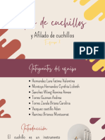 Tipos de Cuchillos y Afilado de Cuchillos