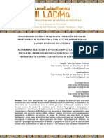 Percursos de Estudo e Pesquisa Na Formação Inicial de Professores de Matemática: Uma Análise A Priori para o Caso Do Ensino de Estatística