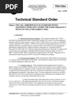 Technical Standard Order: TSO-C36e