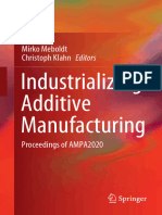 Industrializing Additive Manufacturing: Mirko Meboldt Christoph Klahn Editors