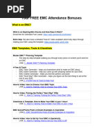 0 - READ FIRST - Your Bonuses (Table of Contents)