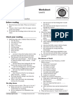 Cambridge English Readers Level6 Advanced The Way Home Worksheet