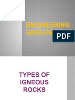 Lecture # 4 Types of Igneous Rocks