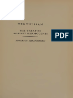 Tertullianus - Adversus Hermogenum en (J.H. Waszink, 1956) ACW 024