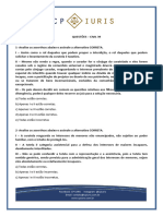 QUESTOES - CIVIL 39 - Tutela, Curatela, Tda e Bem de Familia