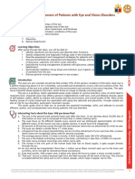 Study Guide 11 Eye and Visual Disorders (For Studens)